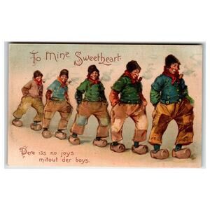 Frances Brundage Raphael Tuck & Sons Valentine Postcard To Mine Sweetheart